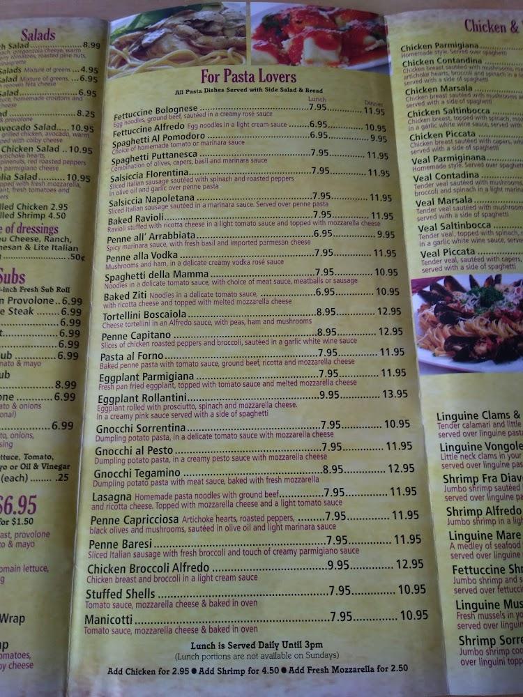 La Bella Italia Menu image 3